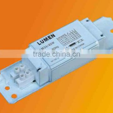 ballast used for fluorescent lamps