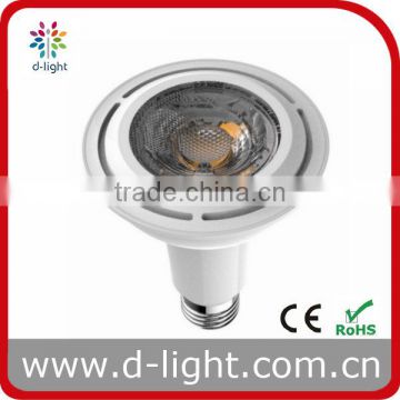 New Design PAR38 15W 1100lm E27 24 degree not diammable High Lumen Clear Len Cob Led light bulbs