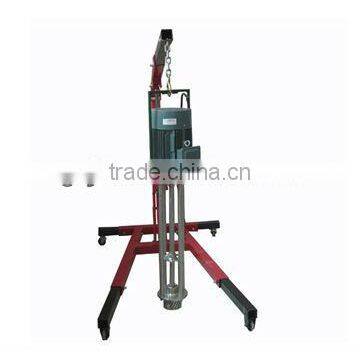 4.0kw Portable high shear liquid/ cream homogenizer with red hanger