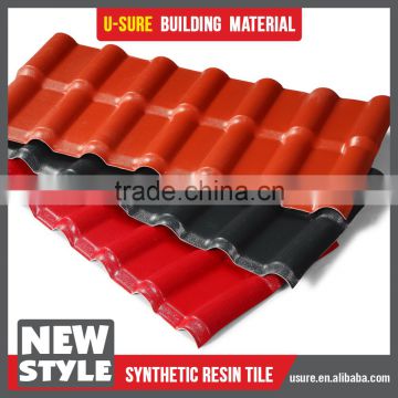 Durability Fancy Low Cost Spanish Style Roof Tiles Synthetic Resin For Roof Tiles