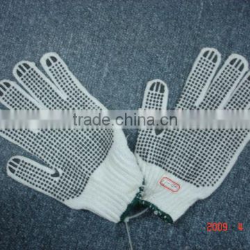 T/C GLOVE WITH PVC DOTS