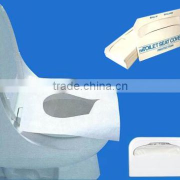 1/2 Fold Disposable hygiene travel Toilet Seat Paper Cover