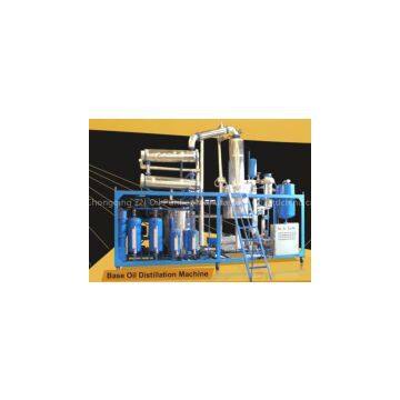 BOD series Engine Oil Recycling System/waste lubricant oil purifier/Waste Motor Oil Distillation Equipment