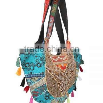 Jaipuri Rajasthani Bohemian Clutch Bag for Women Mirror Embroidered Work  Ethnic Sling Bags Cross Body Bag