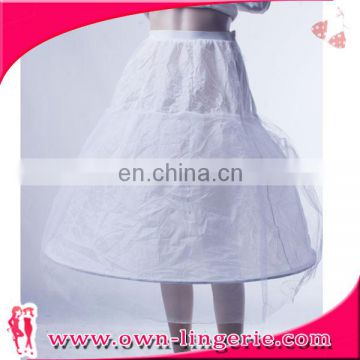 Ball Gwon Vintage Petticoat for Wedding Dress or Costume Free Size Long Petticoat Skirt 3 Hoops Crinoline Petticoat Underskirt
