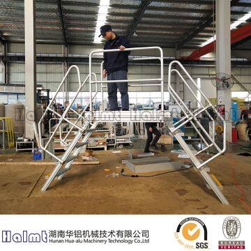 Industrial Aluminium Bridging Step Ladders