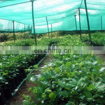 100% HDPE agricultural farming roof green sun shade net for greenhouse