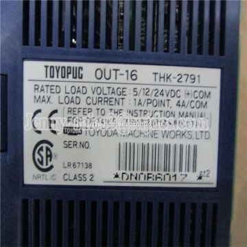 Hot Sale New In Stock TOYOPUC-OUT-16 THK-2791 PLC DCS