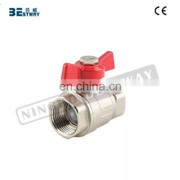 BWVA CE certification external thread italy ball valve