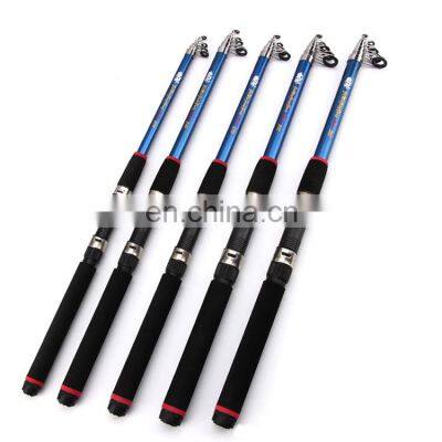 Cheap 2.1 2.4 2.7 3.0 3.6m Glass Steel Sea Fishing Telescopic Rod Fishing Pole