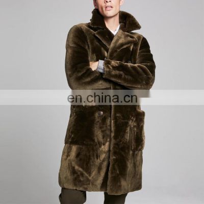 Yihao Custom Men long cashmere winter coat