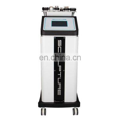 Professional 6 in 1 ultrasonic 40K cavitation fat explosion vacuum rf cellulite removal 3D slimming machine
