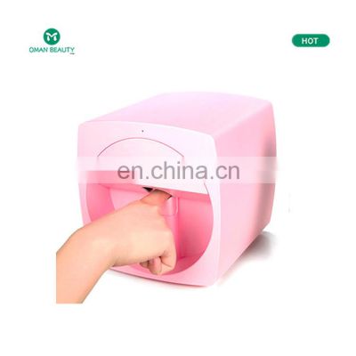 Sales automatic support cable network and wifi coloful digital photo nail printer machine