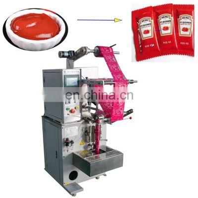 New Full  304  SS  Automatic Honey Ketchup Pouch Filling Machine Tomato Paste Sauce Sachet Packing machine