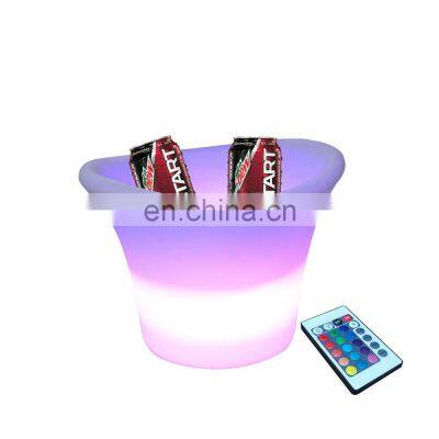 Fashionable Bar Accessories Cocktail Beer Holder LED Ice Bucket Remote Control Ice Bucket & Chiller