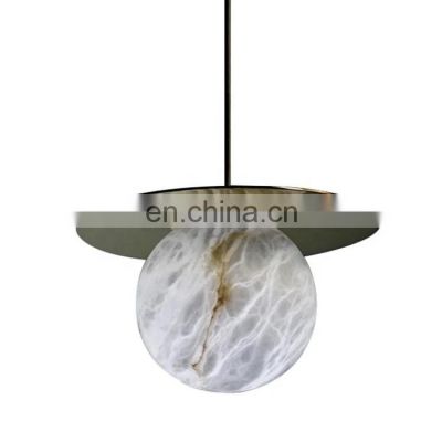 interior decorative dining room bedroom modern alabaster chandelier fancy lights for home