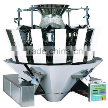 Automatic collar type filling and sealing machine with multi head for chana packing