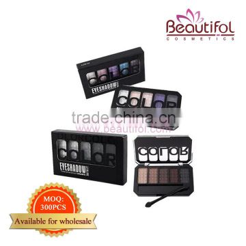 Mineral Ingredient romantic color eyeshadow palette, Wholesale makeup, small quantity cosmetic