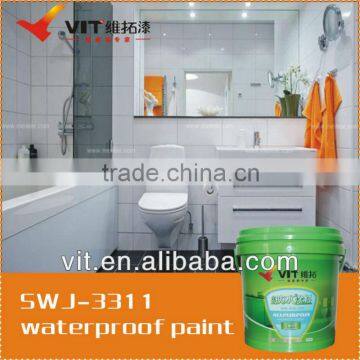 VIT waterproof interior/exterior wall paint (water repellent paint)