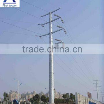 Electric transmission pole