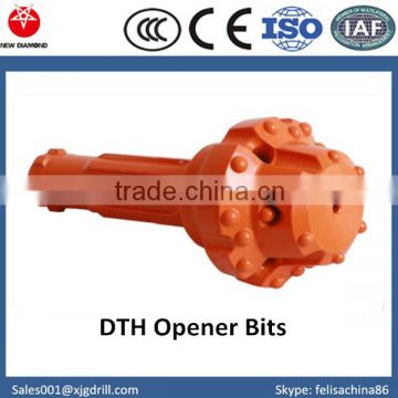 China Manufacturer DTH Hole Opener Bits Lower oil and air consumption