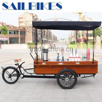 mobile coffee cargo bike