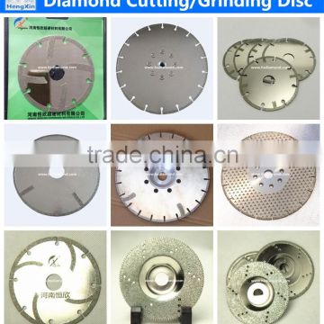 from china factory price electroplated diamond stone disc stone grinding disc