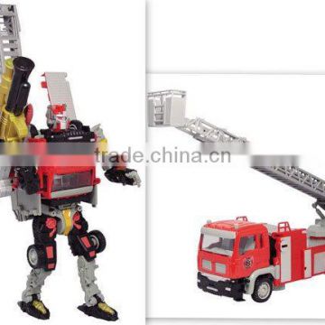 fire engine robot toy