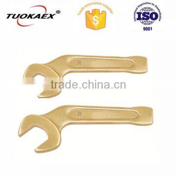 Chinese Non Sparking Safety Tools Striking Open End Bent Wrench