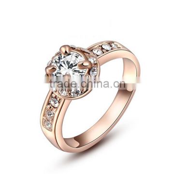 IN Stock Wholesale Gemstone Luxury Handmade Brand Women Metal Ring SKD0343