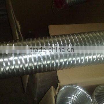 Semi-rigid Aluminum Flexible hose,air duct for ventilation and HVAC system manufacturer