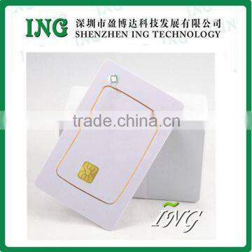 Blank White PVC ID/IC card size CR80