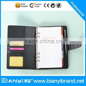 2016 PU leather notebook for gift/promotion