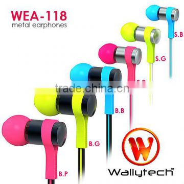 Wallytech Colorful In-Ear Earphone