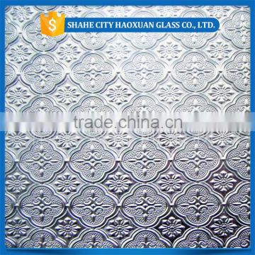 Transom window decorative pattern glass