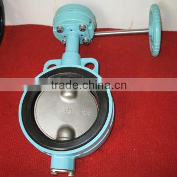 ductile iron wafer type butterfly valve