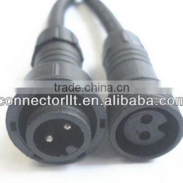 IP67 high quality wire to wire watertight cable waterproof plug and socket
