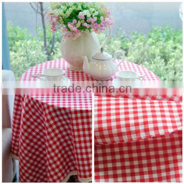 100 cotton yarn dyed fabric to make tablecloths