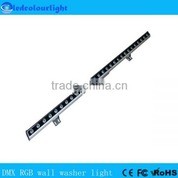 Outdoor IP65 DMX RGB LED linear wall washer light wholesale
