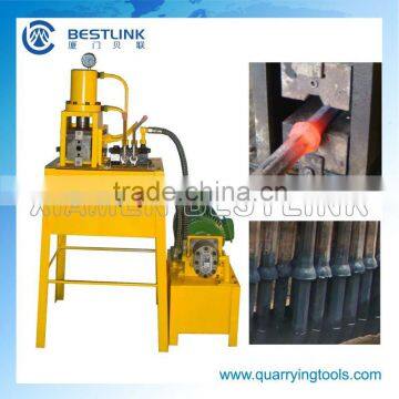 High production and top quality hydraulic drill rod end forging machine