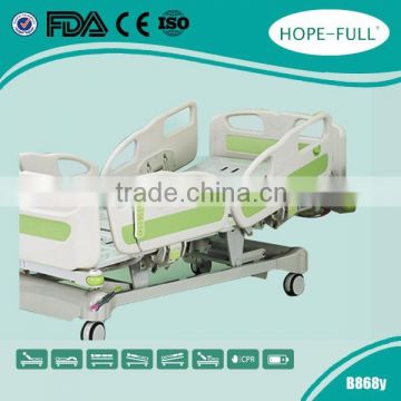 CE FDA ISO13485 Five functions medical bed electric hospital bed