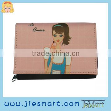 JSMART folded wallet chinese manufacture souvenirs wholesale custom printing