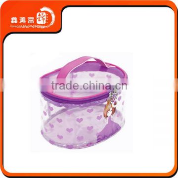 China stand up pvc bag waterproof pouch with zipper plastic bag