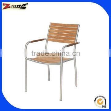 wood seat chair for outdoor ZT-1080C