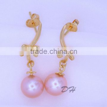 925 Sterling Silver earring / latest design of pearl earrings