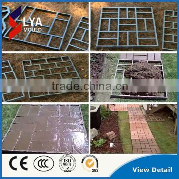 Wear-resisting DIY Plastic Injection Stone Concrete Paving Mold For Sale