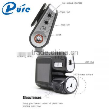 Hot Sale Factory Supply 2.0 inch TFT Screen HD 1080P Car Camera Recorder with Rotatable Lens
