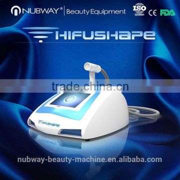 Skin Tightening 2015 Newest Tech High Intensity Focused Ultrasound Portable Hifu Slimming Machine