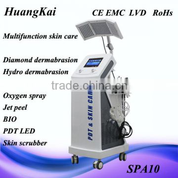 vertical professional dermabrasion machine for skin care with oxygen