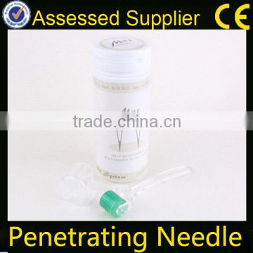 Private Labeling Microneedle Derma Rollers Massage Titanium 192 Pins For Skin Care Therapy